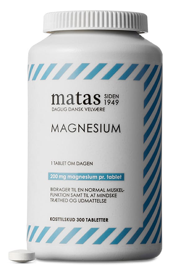 Matas Striber Magnesium 200 mg 300 tabl.
