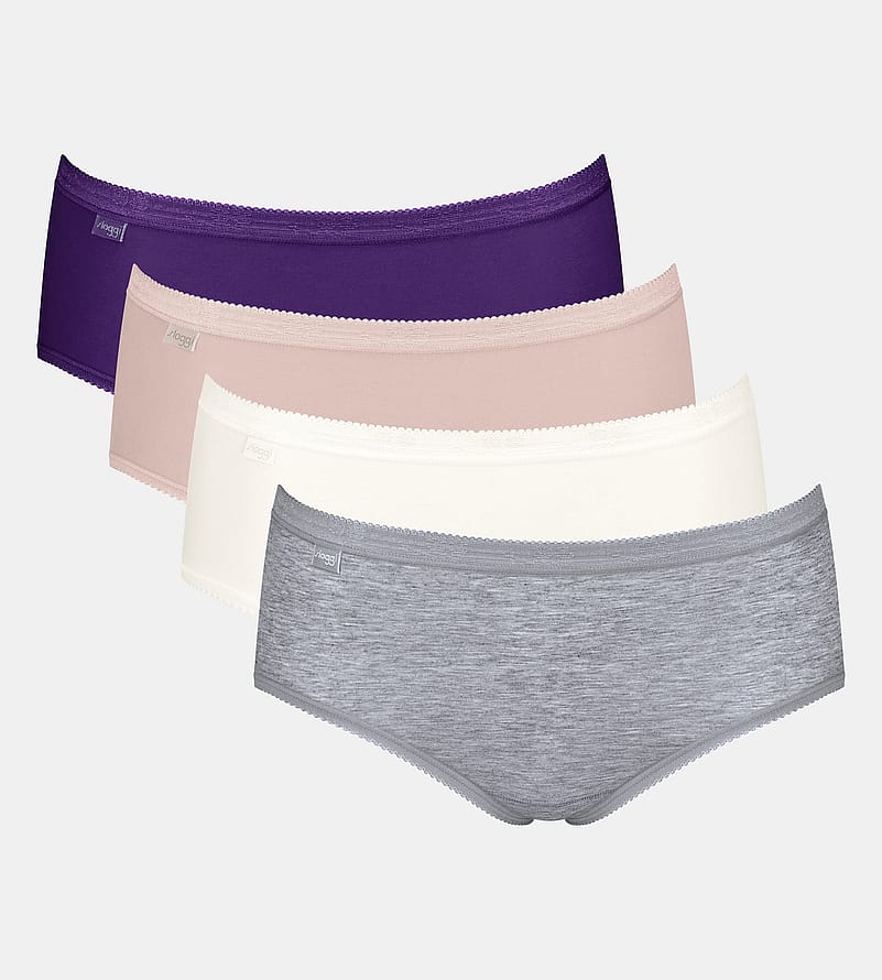 Sloggi Basic+ Midi 4-Pak Multiple Colours 42