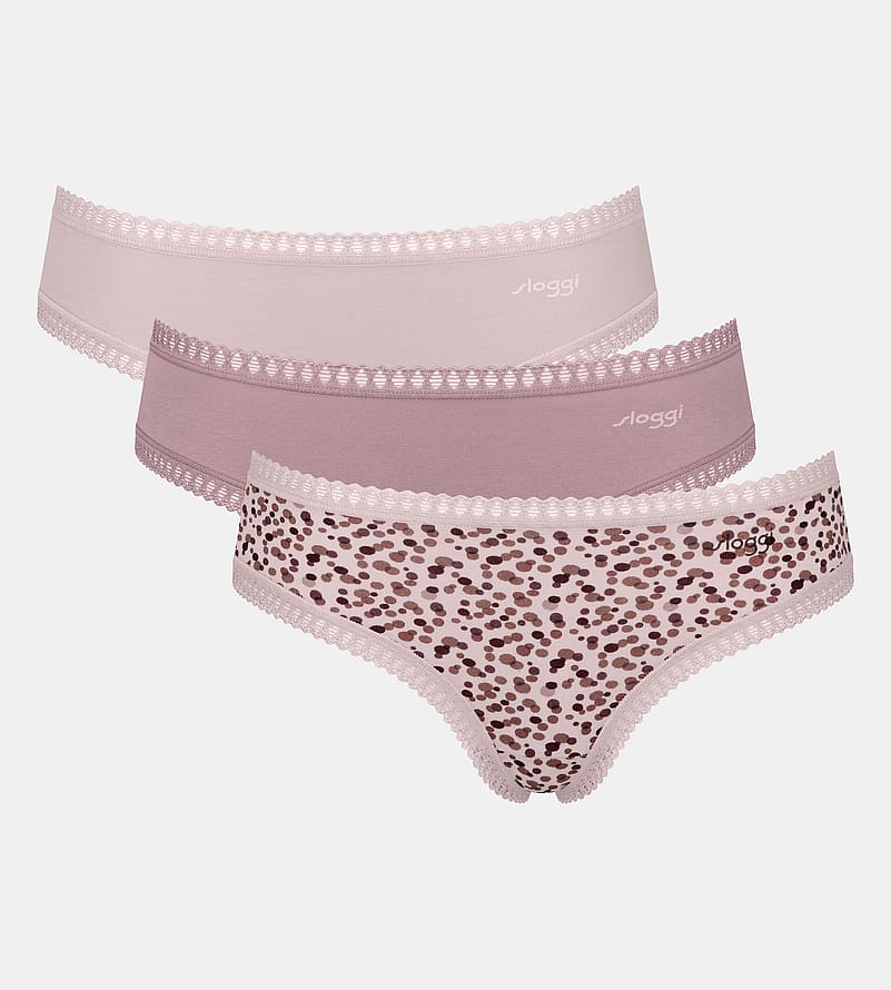 Sloggi Go Crush Hipster 3-Pak Multiple Colours M