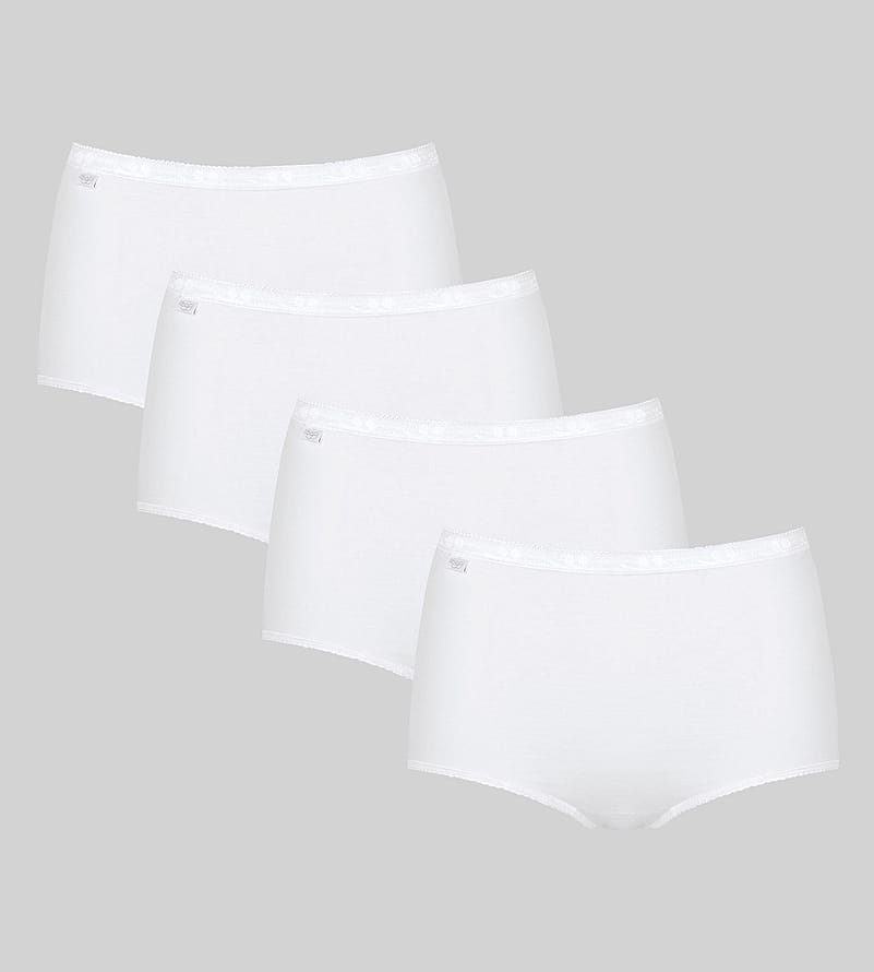Sloggi Basic+ Maxi 4-Pak White 46