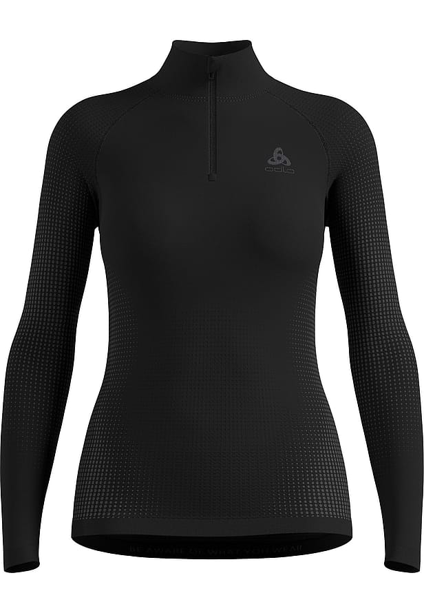 Odlo Top Turtle Neck L/S Half Zip Black XS