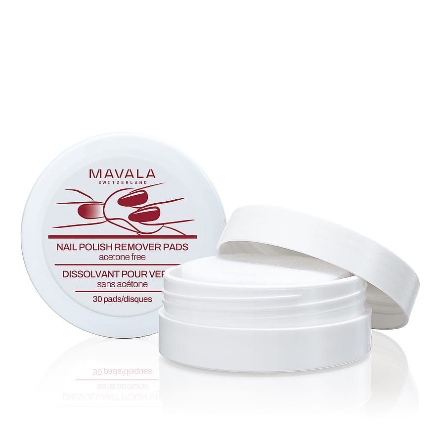 Mavala Neglelakfjerner Pads uden acetone 30 stk.