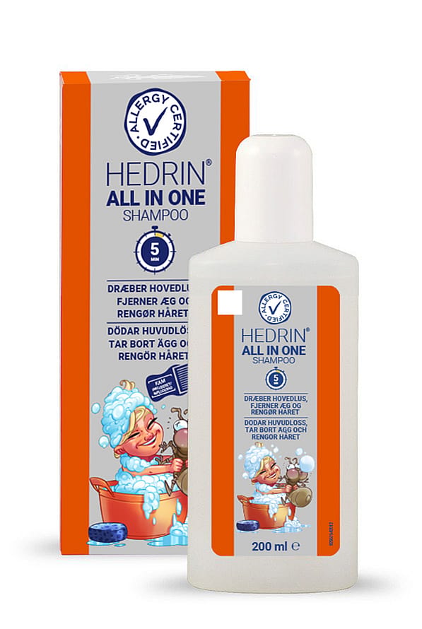 Hedrin All in One Shampoo mod lus 200 ml