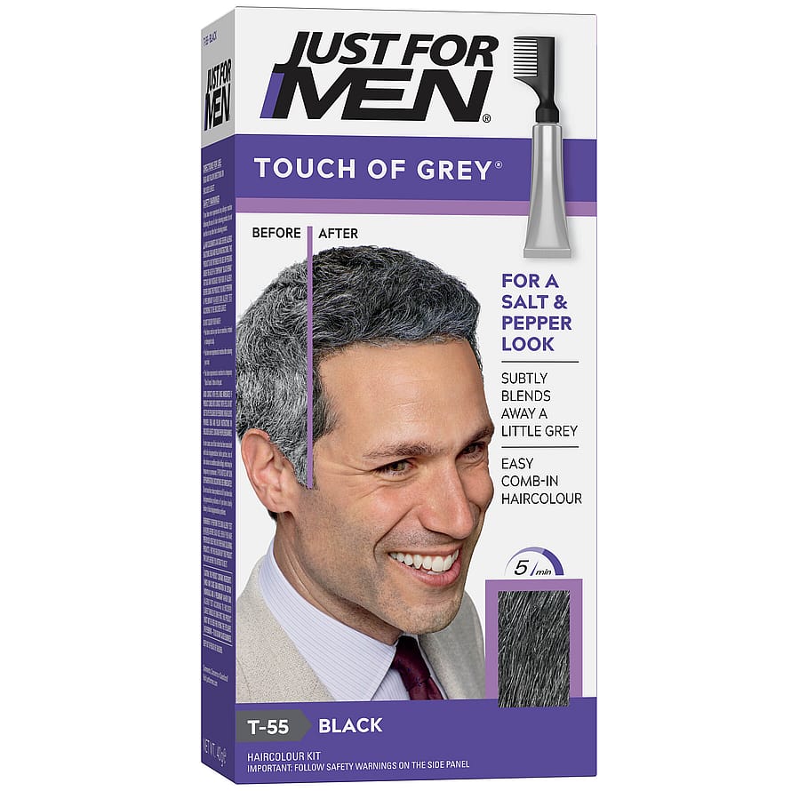 Just For Men Touch Of Grey Grey Black