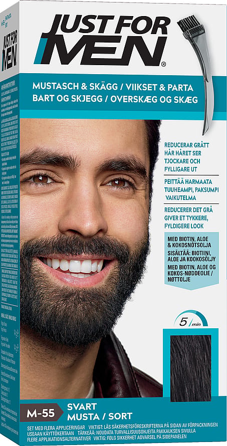 Just For Men Skægfarve Real Black