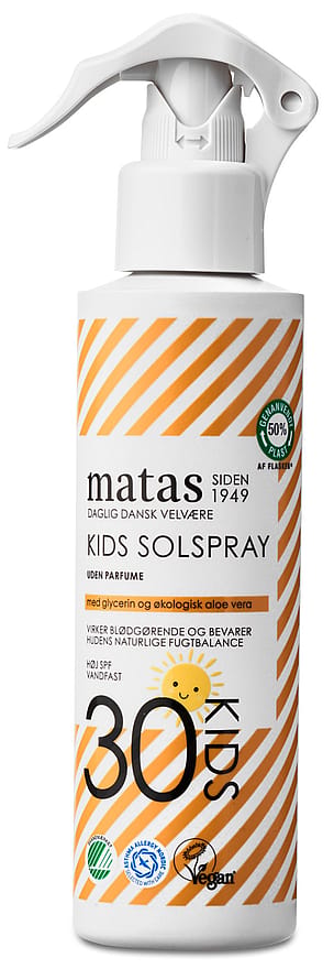 Matas Striber Kids Solspray SPF 30 Uden Parfume 200 ml