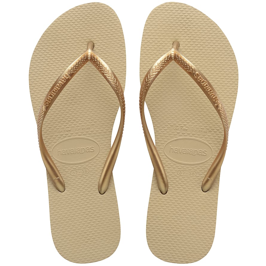 Havaianas Slim SandGrey/L.Gold 41/42