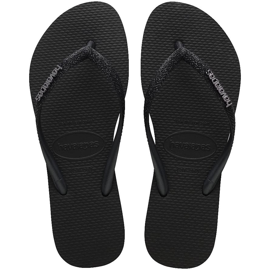 Havaianas Slim Glitter II Black/Black 37/38