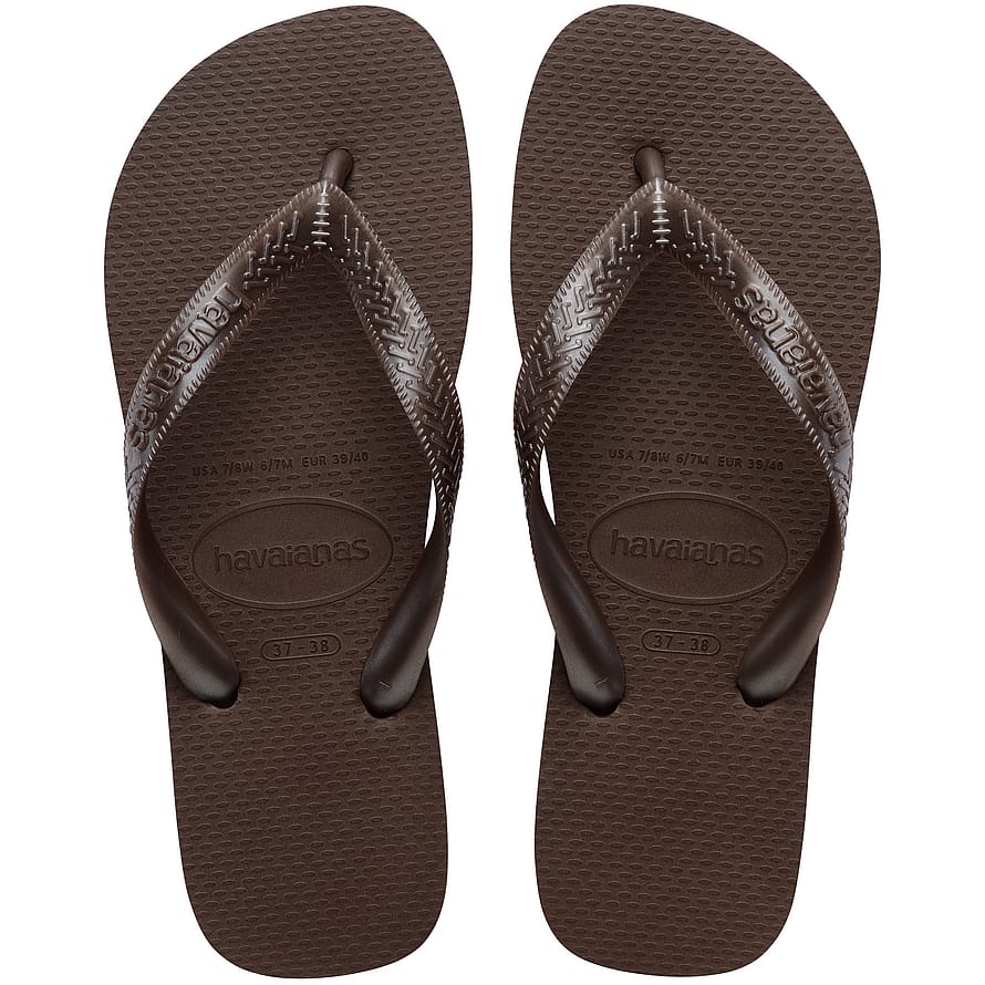 Havaianas Top Tiras Sandal Dark Brown 39/40