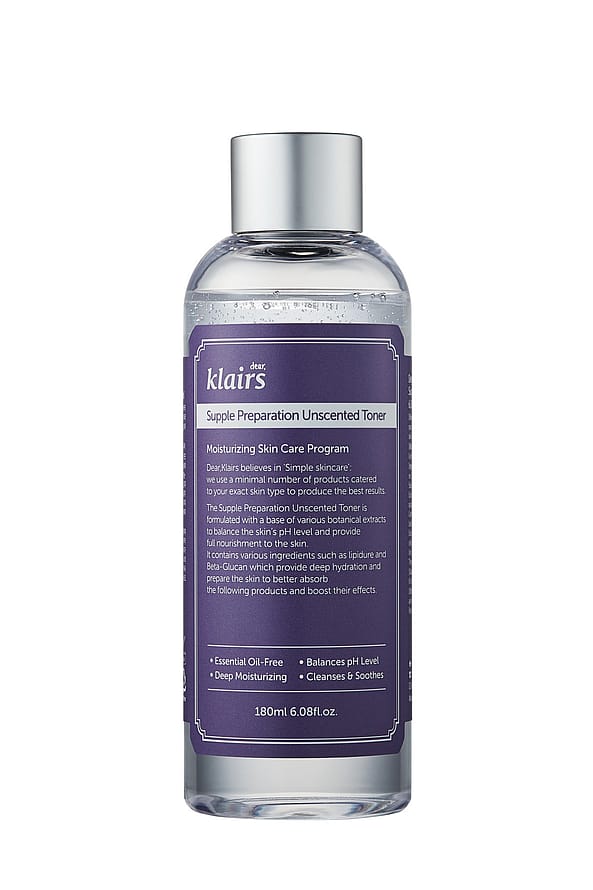 KLAIRS Supple Preparation Unscented Toner 180 ml