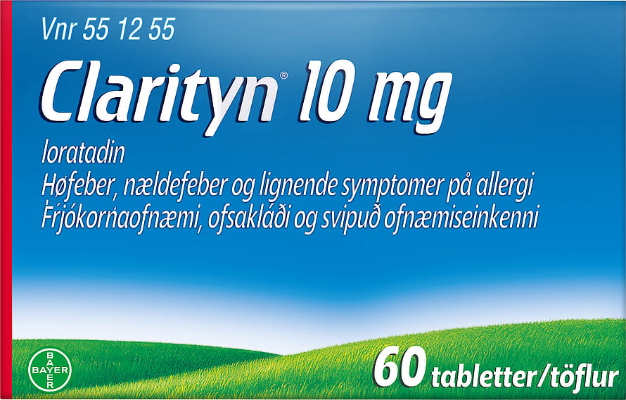 Clarityn Tabletter 10 mg 60 stk