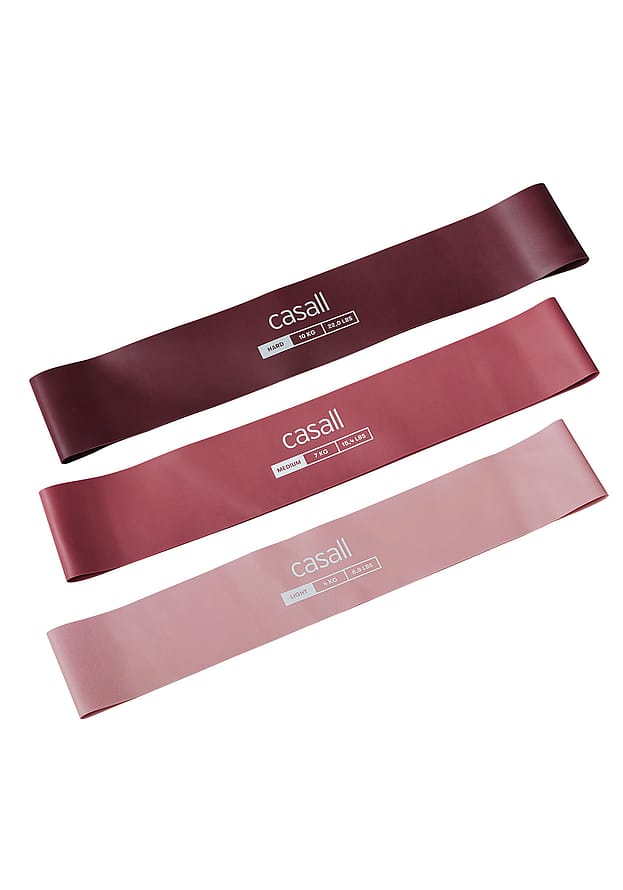 Casall Rubber bands 3 pack Pink mix