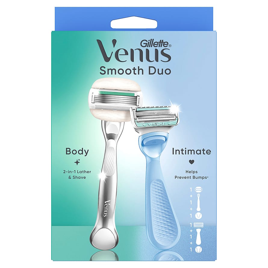 Gillette Comfortglide + Intimate Razor 2 stk