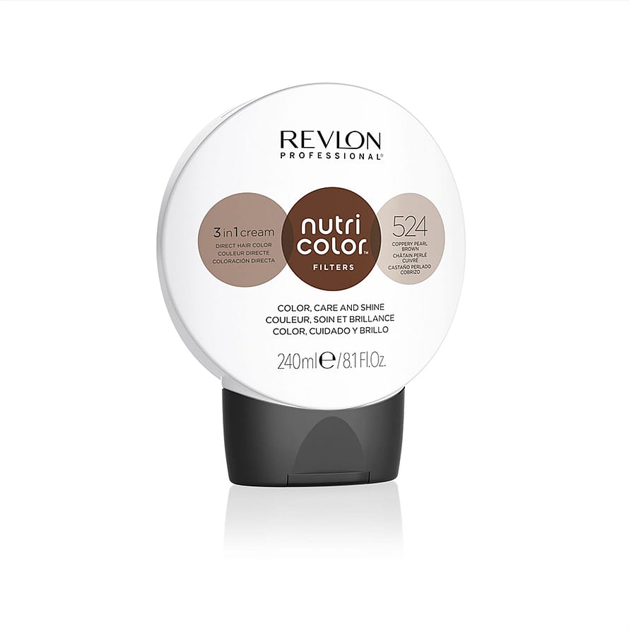 Revlon Professional Nutri Color Filters 524 Coppery Pearl Brown 240 ml