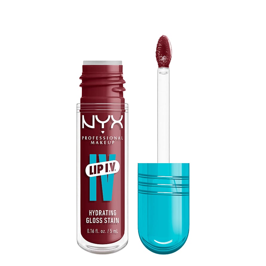 NYX PROFESSIONAL MAKEUP Lip I.V. Hydrating Gloss Serum 08 Drippin in Rose