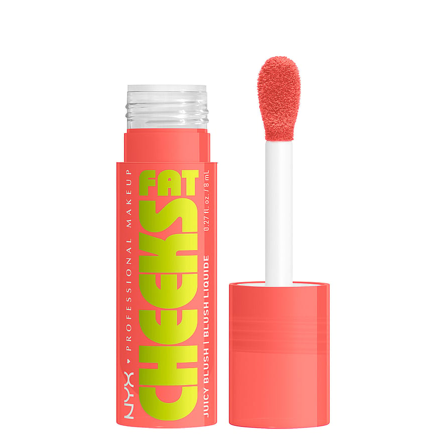 NYX PROFESSIONAL MAKEUP Fat Cheeks Juicy Liquid Blush 1 Papaya Plump