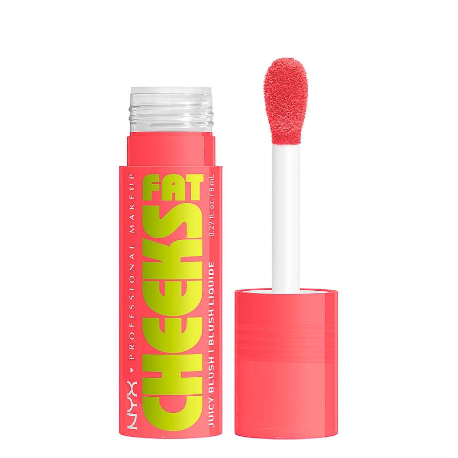 NYX PROFESSIONAL MAKEUP Fat Cheeks Juicy Liquid Blush 5 Peach Plunge