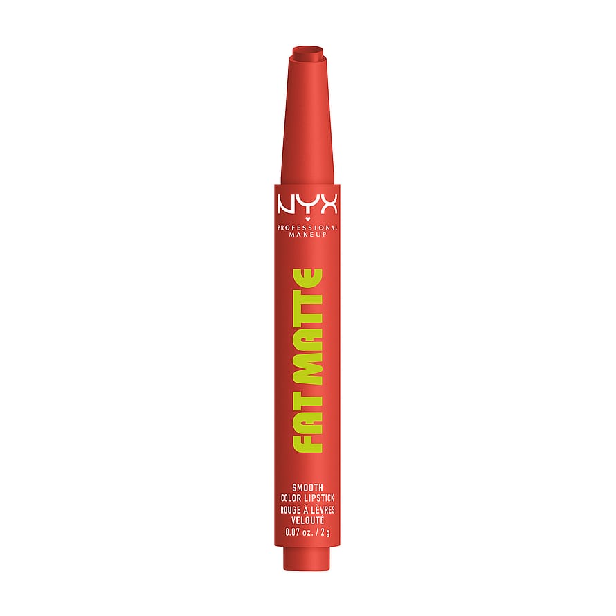 NYX PROFESSIONAL MAKEUP Fat Matte Slick Click Læbepomade 03 Coral Cuddlin'
