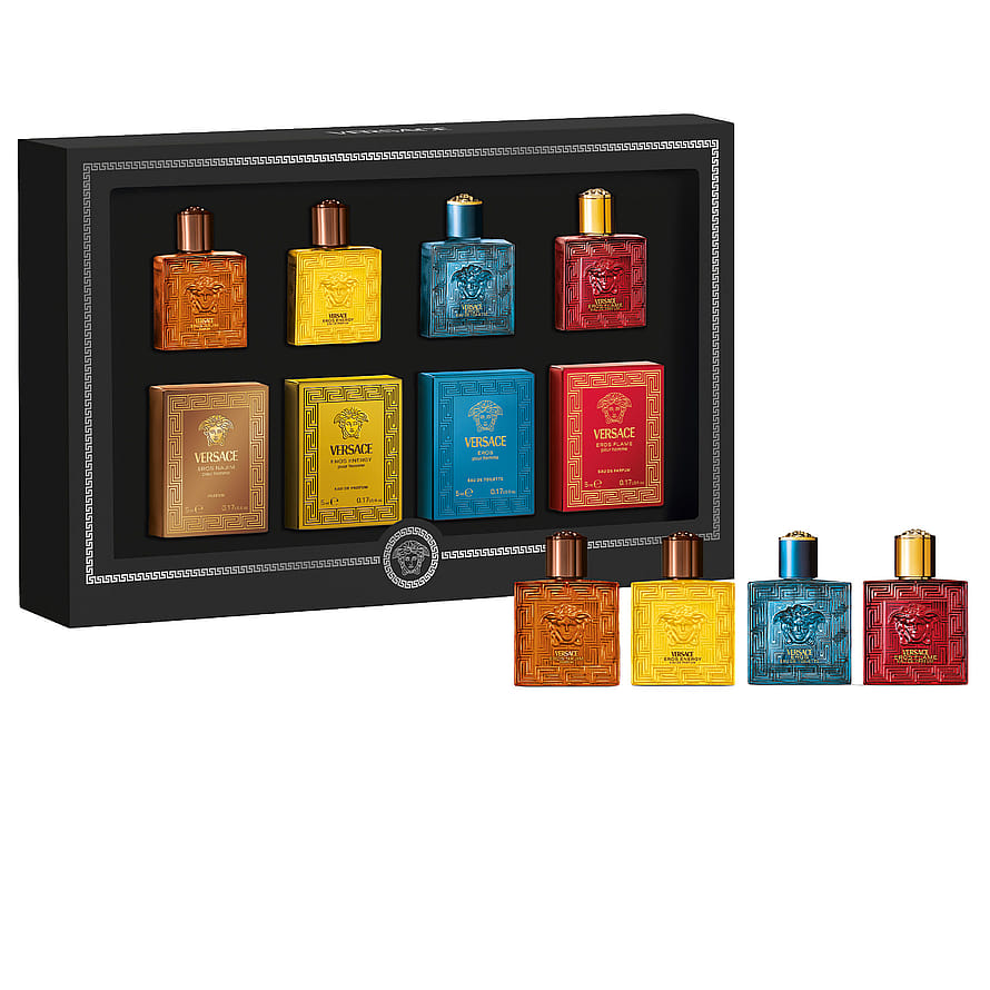 Versace Pour Homme Eros Miniature Gaveæske Versace Pour Homme Eros Miniature 4x5 ml Gift Box