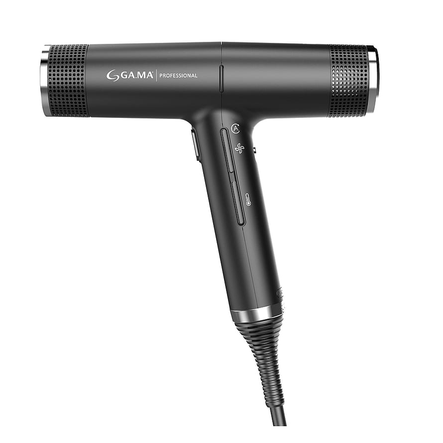 Gama Professional IQ1 Professional hårtørrer Sort