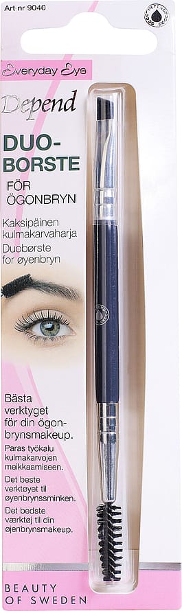 Depend Øjenbrynspensel Duobørste