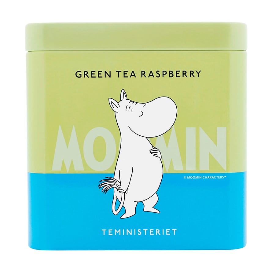 Teministeriet Moomin Tea Tin 100 g Green Tea Raspberry
