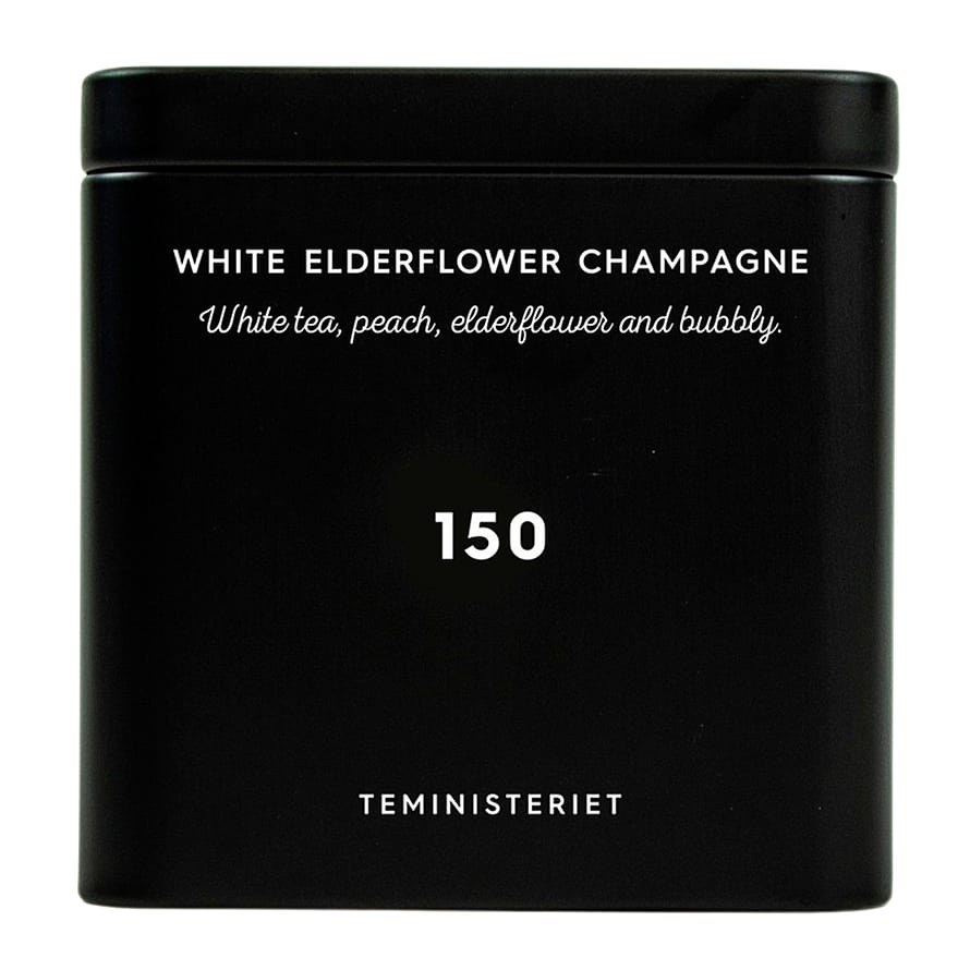 Teministeriet Signature Tea Tin 150 White Elderflower Champagne 50 g