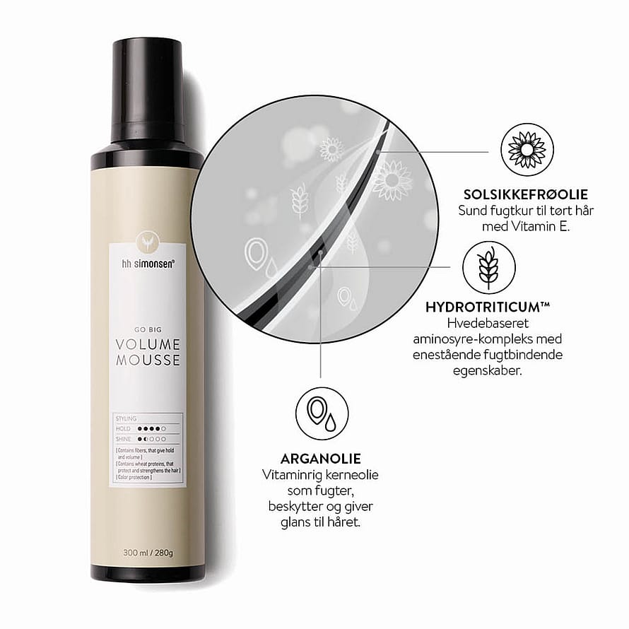 HH Simonsen Volume Mousse 300 ml
