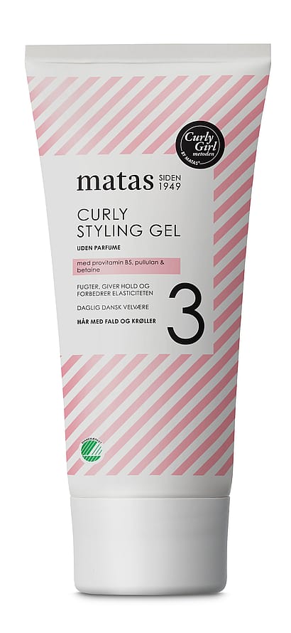 Matas Striber Curly Styling Gel Uden Parfume 200 ml