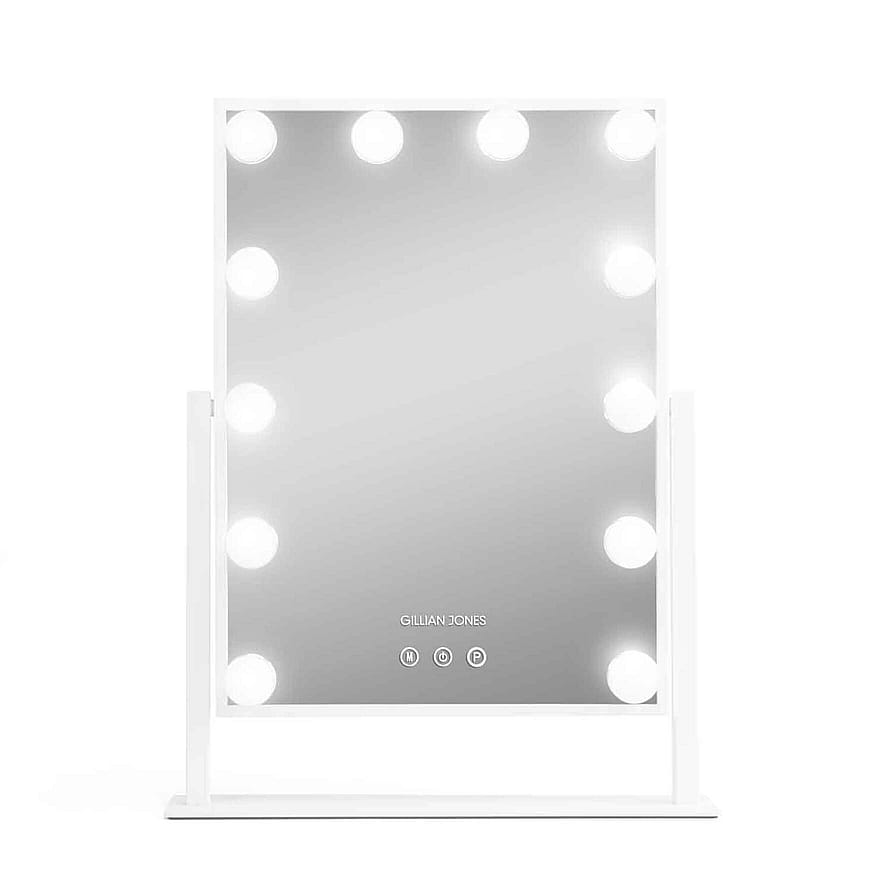 Gillian Jones LED Makeup Artist Spejl med Touch Hvid