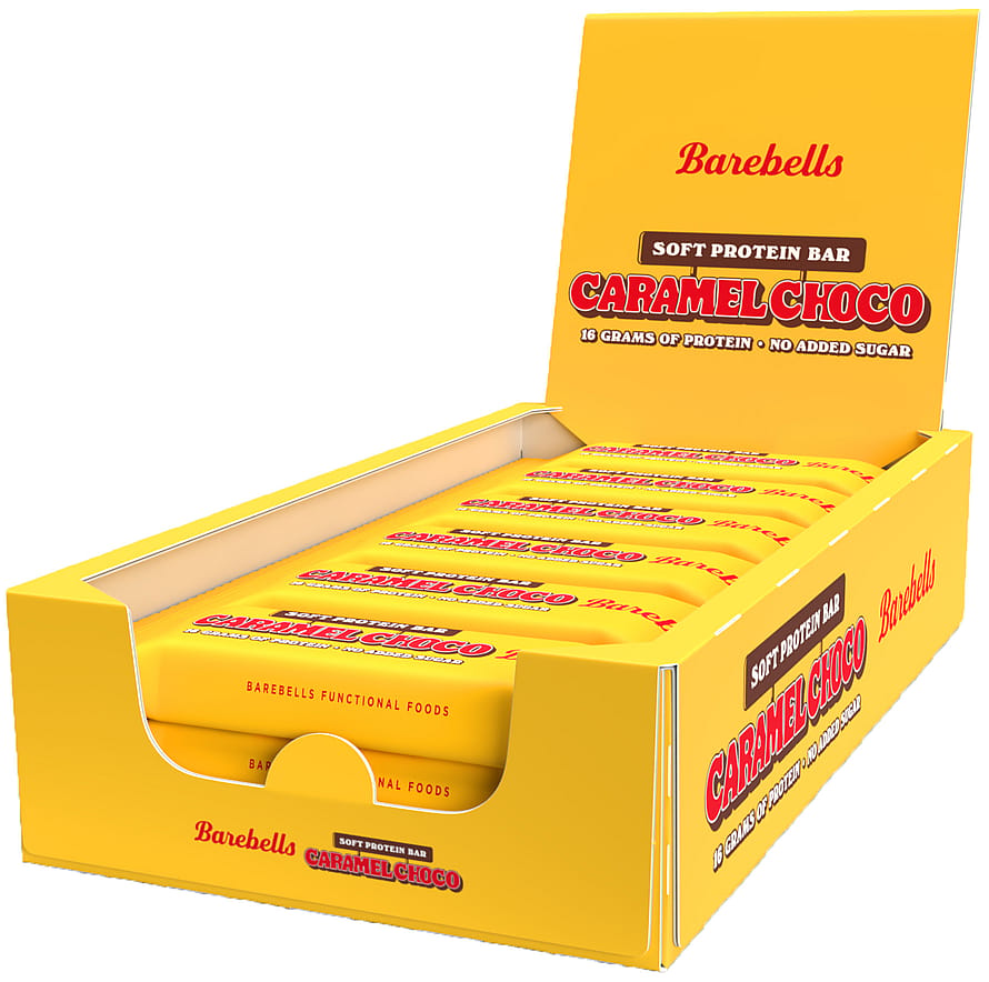 Barebells Proteinbar 12-pak (1 kasse) Soft Caramel Choco