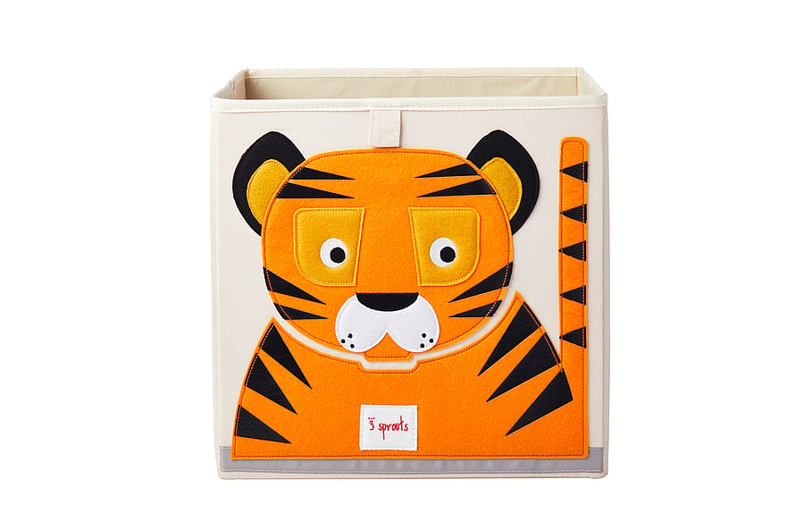 3 Sprouts Opbevaringskasse Tiger