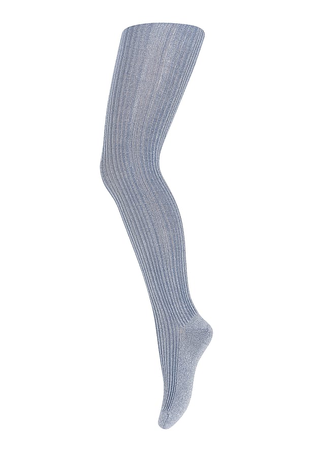 MPkids Celosia Glitter Strømpebuks Stone Blue (4222) 60