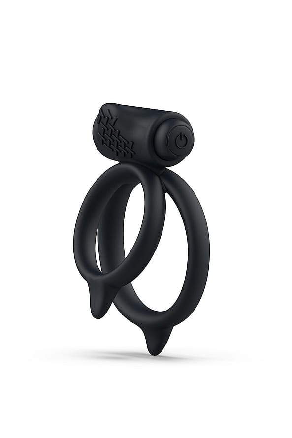B Swish Bcharmed Basic Plus Vibrerende Penisring Black