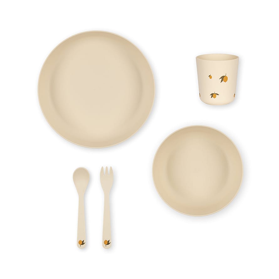Konges Sløjd Spisesæt Lemon