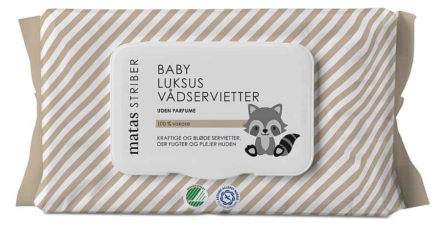 Matas Striber Baby Luksus Vådservietter Uden Parfume 80 stk.