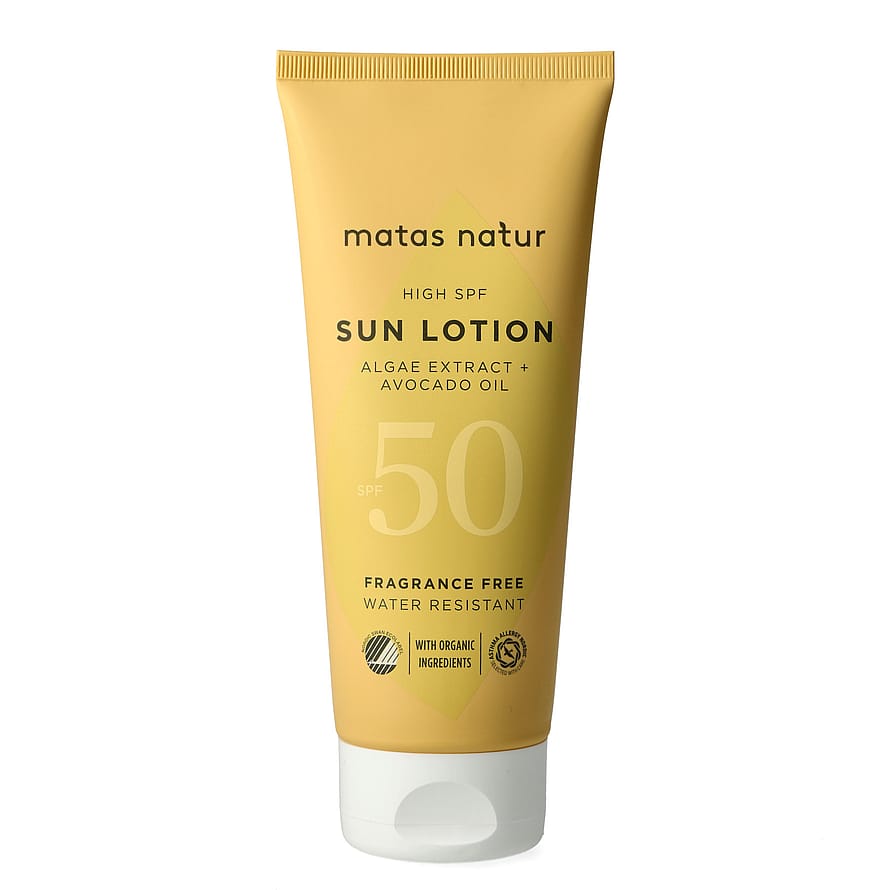 Matas Natur Sollotion SPF 50 Uden Parfume 200 ml