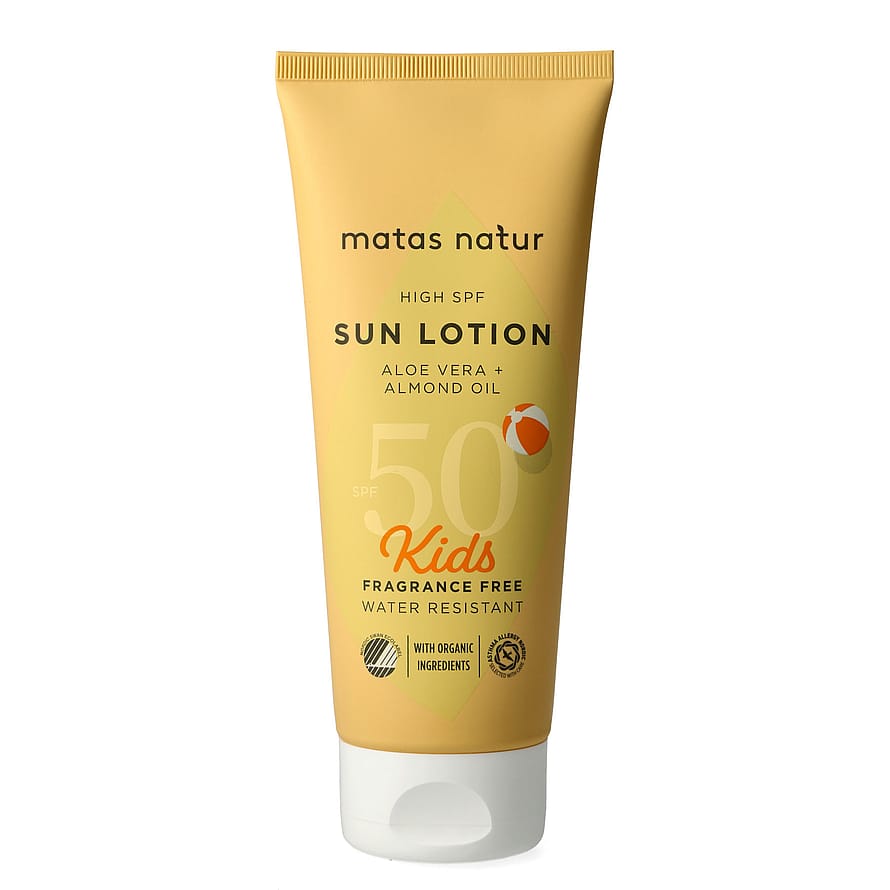 Matas Natur Kids Sollotion SPF 50 Uden Parfume 200 ml