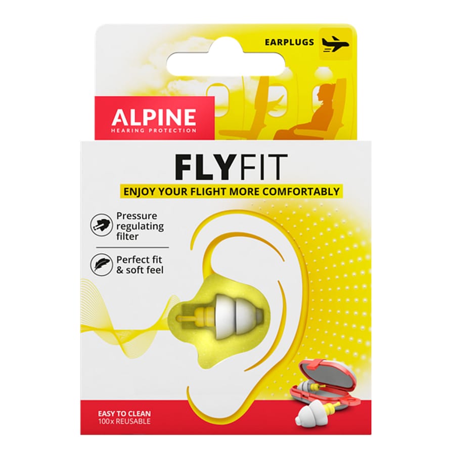 Alpine Hearing Protection Ørepropper FlyFit 2 stk