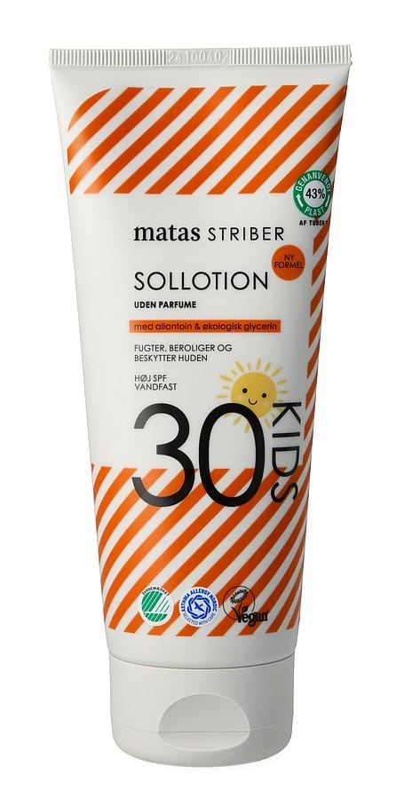 Matas Striber Kids Sollotion SPF 30 Uden Parfume 200 ml