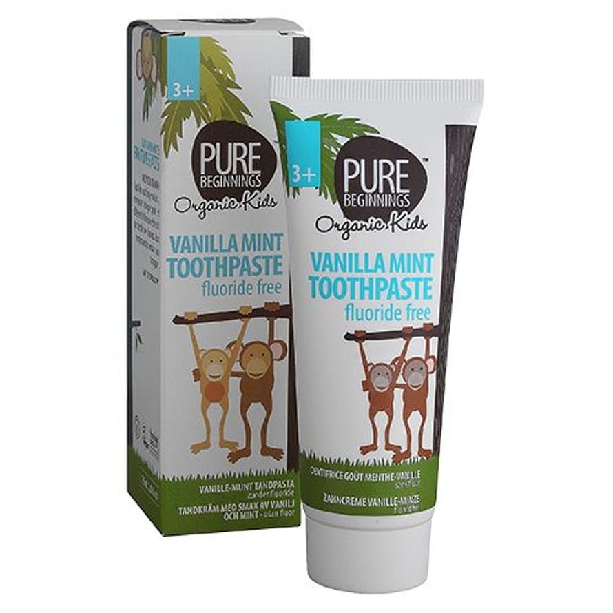 Pure Beginnings Mint Tandpasta  +3 år 75 ml