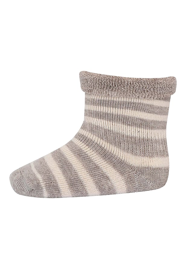 MPkids Eli Baby Strømper Light Brown Melange 22/24