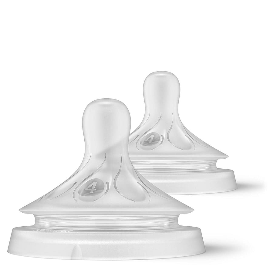 Philips Avent Natural Response Flaskesut 2 stk. Flow 4, hurtigt