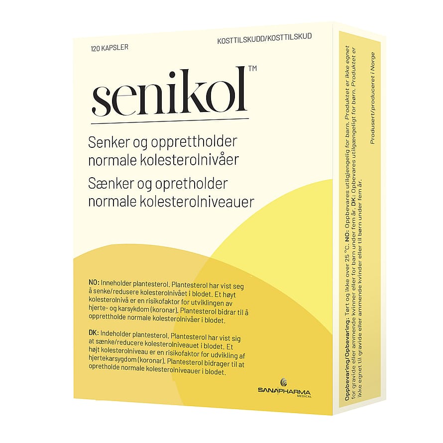 Senikol 120 stk. (bløde kapsler)