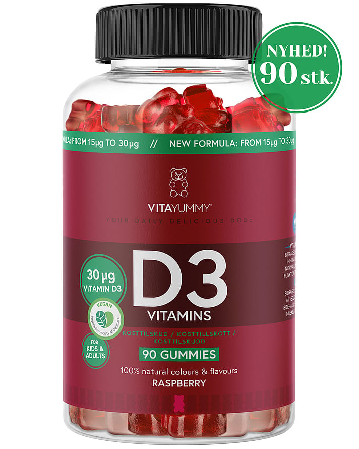 VitaYummy Vitamin D3 90 stk