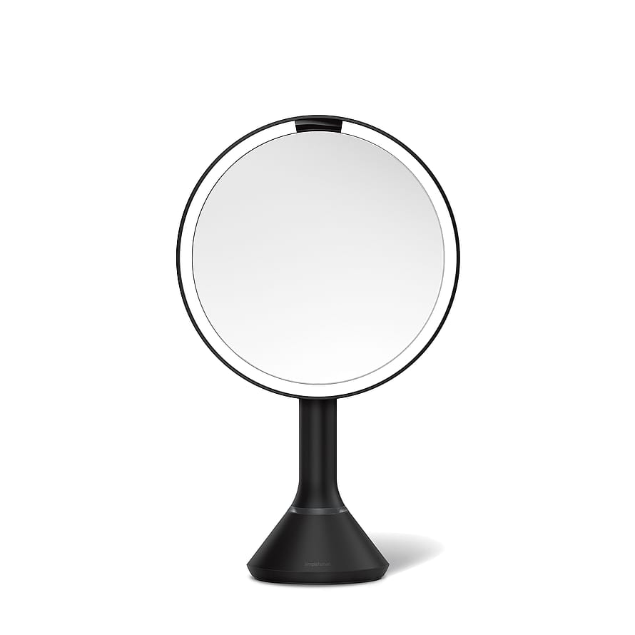 Simplehuman Sensor KosmetikSpejl  touch styring Sort X5