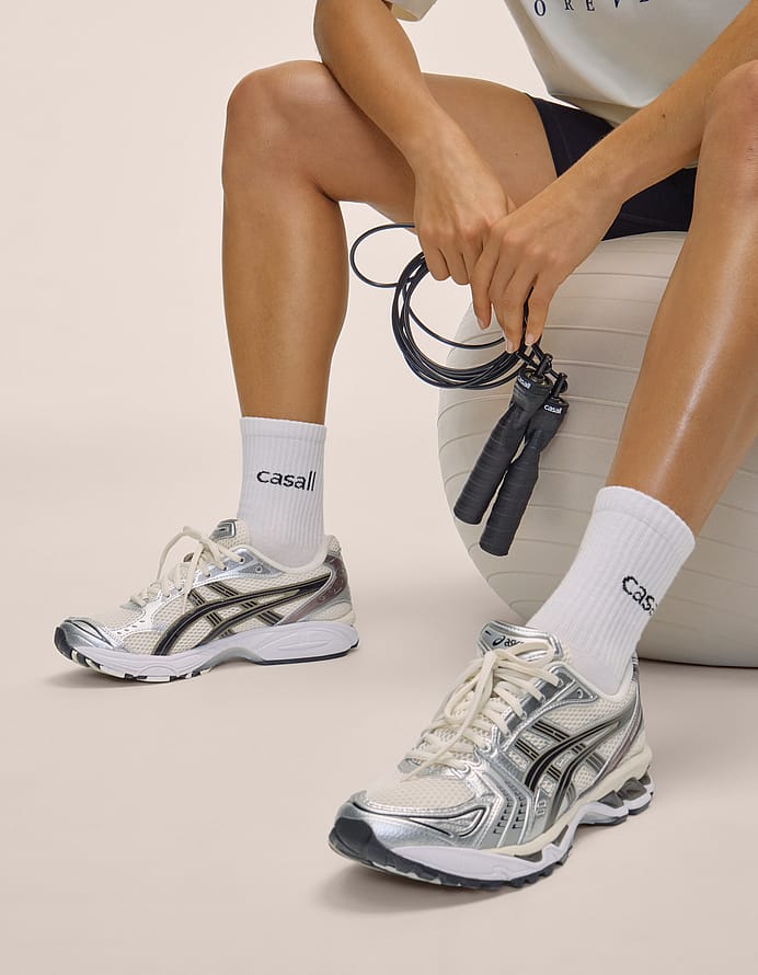 Casall Urban Tube Sock 2-pack Hvid 39-41