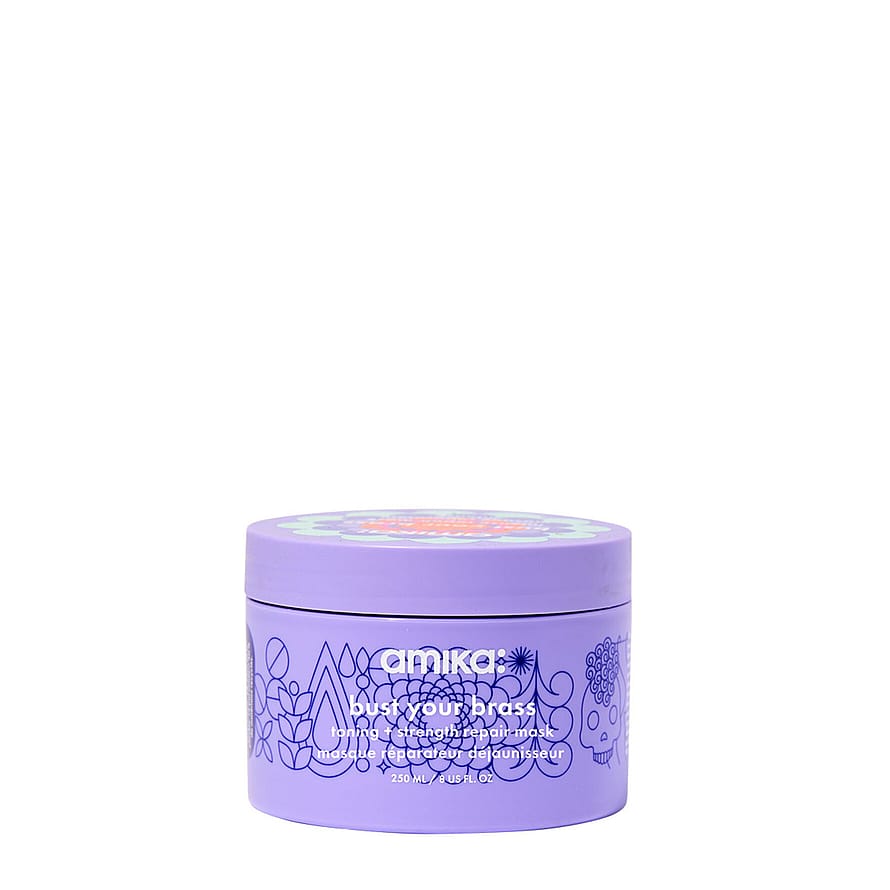 amika: Bust Your Brass Cool Blonde Intense Repair Mask 250 ml