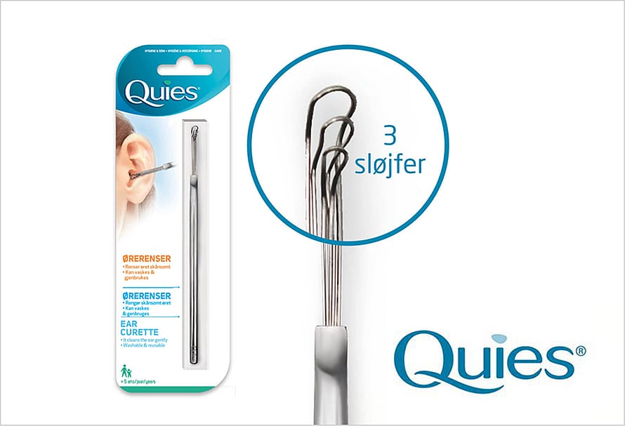 Quies Ørerenser Stål