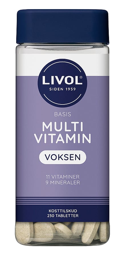 Livol Multivitamin Basis 230 stk